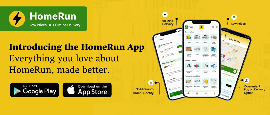 image-8-1024x439 HomeRun Raises ₹60 Cr in Series A to Transform Quick Commerce for Construction & Home Improvement